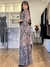 VESTIDO LONGO AMPLA BABADO GOLA - Mirelle Fernandes Store