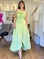 VESTIDO FLOR COM BROCHE