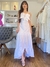 VESTIDO FLOR COM BROCHE