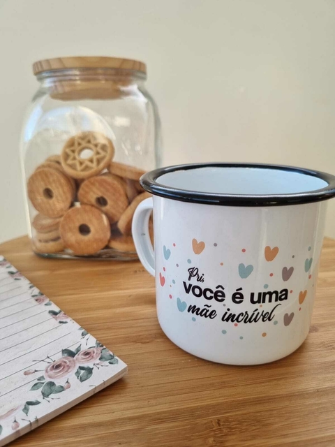 Caneca esmaltada - Dia das Mães - comprar online