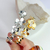 Bracelete Pulseira Flores com Miolo Strass - Lia Franco