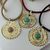 Colar Folheado Cordão e Mandala com Resina - comprar online