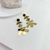 Brinco Folheado Tribal Dourado