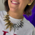 Colar Folheado Vários Dentes Dourado - Lia Franco