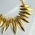 Colar Folheado Vários Dentes Dourado - comprar online