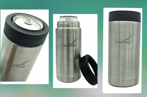 Porta Latas Journey Acero - comprar online