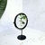 Espejo redondo con base circular. - tienda online