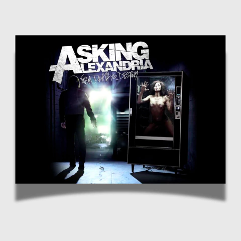Poster Asking Alexandria - From Death to Destiny - comprar online