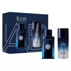 Conjunto The Icon Banderas Masculino - Eau de Toilette 100ml + Desodorante150ml