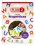 Paquete de letras magnéticas, incluye 72 figuras en colores variados, ideal para juegos didácticos para niños a partir de 3 años.