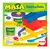 Juego de masa Fábrica Feliz, incluye moldes y prensa para crear formas divertidas.