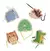 Figuras para enterar Jungla - Madera - Juguetería Garabato y Monigote 