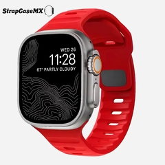 Correa Deportiva Para Apple Watch Red