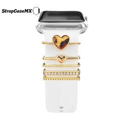 Accesorio Para Correa De Silicon Heart