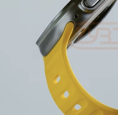 Correa Deportiva Para Apple Watch Racing Yellow - StrapCaseMX