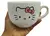 Tazon Kitty BLANCO / ROSA