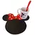 Set minnie + mantel + cuchara de regalo