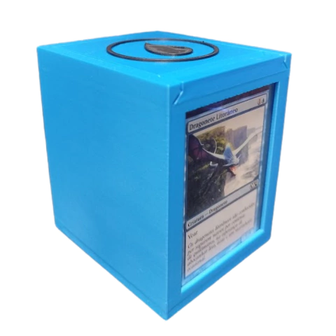 Deck Box Commander Mtg 120 Cards Single Ou 100 Double Sleeve - comprar online