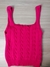 Cropped Tricot Elastano Tranças na internet