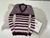 Blusa Tricot Manga Longa Listra Gola V - comprar online