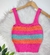Imagem do Cropped Tricot Regata Decote Quadrado