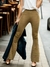 Calça Flare Bandagem Cós Alto - comprar online