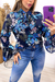 Blusa Crepe Manga Longa Detalhe Amarrar na internet