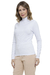 Blusa Manga Longa Crepe Gola Alta - comprar online