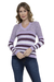 Blusa Tricot Manga Longa Listra Gola V - comprar online