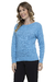 Blusa Tricot Relevo Trançada Manga Longa - comprar online