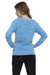 Blusa Tricot Relevo Trançada Manga Longa na internet