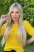 Blusa Tricot Manga Curta Gola Alta - Fashion Majestic