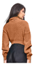 Blusa Tricot Manga Longa Bufante Gola Cacharrel - Fashion Majestic