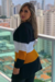 Casaco Tricot Listrado Tricolor - loja online