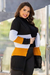 Casaco Tricot Listrado Tricolor - loja online