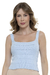 Cropped Tricot Modal Listras Relevo - comprar online