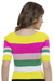 Cropped Tricot Modal Manga Curta Listras na internet