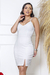 Vestido Curto Crepe Lurex Fenda na internet