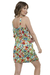 Vestido Curto Viscose Babado Ciganinha Estampado - loja online