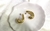 Aretes dorados chuncky