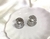 Aretes de perla plata - comprar en línea
