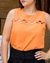 Blusa Feminina Alça Viscolinho Cor Lisa 005