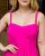 Vestido Longo Evasê Linho Cor Lisa 003 na internet
