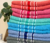 Toallon Guarda Hotelero Extra Suave Algodon Rojo Pack x 2 - Blanco LAGAM