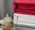 Sabana Ajustable Onix 600 H Full Size - 2 1/2 Plazas Roja - Blanco LAGAM