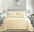 Cubrecama Matelaseado 4 estaciones Liso Full / Queen Size Crema - comprar online