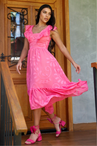 Vestido Ipe Rosa