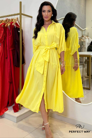 Vestido Chemise Over Longuete