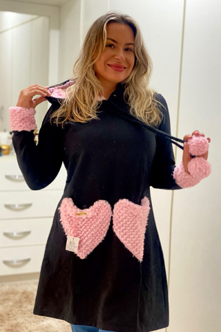 Vestido Moletom Pelúcia - comprar online