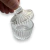 Potiche Twist Decorativa de Cristal - comprar online